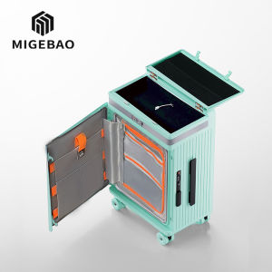 MIGEBAO | Multi-function Top and Side Opening Carry-On Luggage