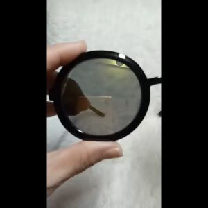 ROUND SUNGLASSES - Kacamata Gaya Bulat Gaya Steampunk Untuk Pria Wanita Dewasa Remaja Lensa Anti Silau Trend Vintage Retro Bentuk Oversized Warna Yellow Mirror - SUNGLASSES ROUND