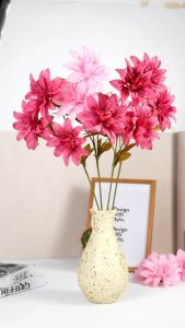 BUNGA CRISANT PEARL TANGKAI PANJANG ARTIFICIAL ROSE KRISANT 3 KUNTUM BUNGA PREMIUM BUATAN KAIN PALSU BOUQUET BERKUALITAS UNTUK DEKORASI PERNIKAHAN DECOR POJOK RUANG RUMAH DIY CAFE PESTA TAMAN FESTIVAL MURAH IMPORT ARTIFISIAL