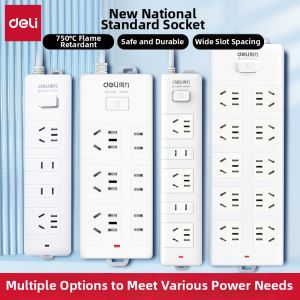 deli | Extension Multifunctional Power Strip
