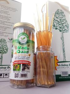 MADU QUAD 100 STICK : MADU TUALANG HUTAN ASLI MADU ASLI DIJAMIN 100% ORI