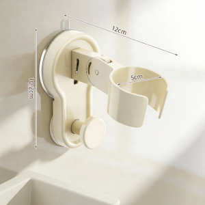 youqin | Wall Mounted Hair Dryer Holder Bathroom Storage