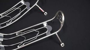 Baga chuối - baga xuồng Inox dành cho Wave 50cc 100 110