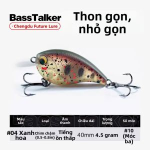 BassTalker | Mồi Cá Minnow Chìm Chậm R40S