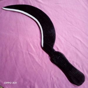 Celurit Silat IPSI Alat Peraga Latihan Beladiri Tunggal/Berpasangan Bahan Kayu