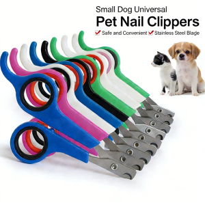 Professional Pet Nail Clipper Dog Cat Stainless Steel Sharp Scissors Safety Lock Feature Portable Grooming Tool for Pet Beauty