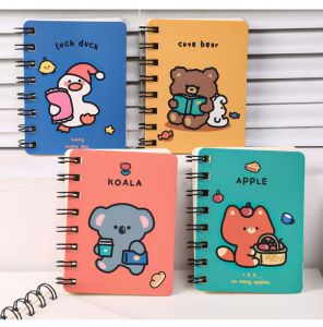 A7- 80 Pages Colorful Mini Notebook Portable Easy Carry Student Stationery Supplies Hard Cover Buku Nota Kecil