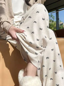 Quần Ống Rộng Phong Cách Hàn Quốc Cho Nữ Mùa Xuân Thu Quần Ống Đứng Rộng Rãi Thoải Mái Cạp Cao Có Túi