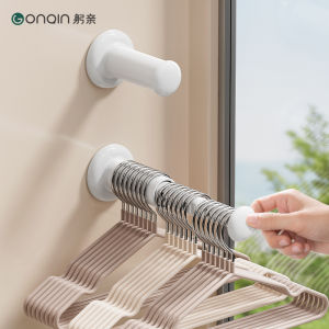 Suction Cup Travel Drying Rack Portable Indoor Folding Hanger Rack No Punching and Retractable Drying Tool