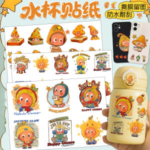 Waterproof Star Pattern Cartoon Character Stickers for Mobile Phone Case Helmet Insulated Mug Cute Stickers Paper Products