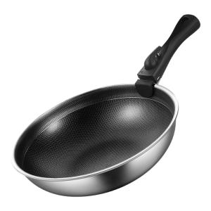 Dinggelvxing | Portable 316 Stainless Steel Camping Cookware Foldable and Detachable Handle
