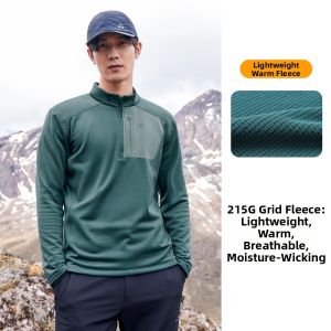 Pioneer camp | Insulation Moisture Wicking Half-Zip Polar Fleece Jacket