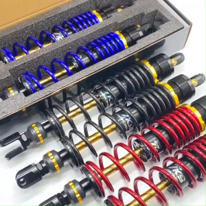 โช๊คหลังTKSแท้ PCX160 (ปรับรีบาวได้จริง)ขนาดสูง360MM. มี3สี สีดำ/สีแดง/สีน้ำเงิน ราคาต่อคู่มีของพร้อมจัดส่ง