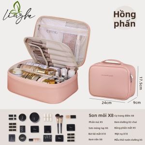 LIUZHE | Túi Đựng Mỹ Phẩm Du Lịch Chống Thấm Dung Lượng Lớn