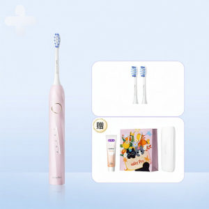 Saky | Đầu Đánh Răng Tự Động Siêu Âm Thông Minh cho Người Lớn Lông Mềm