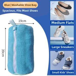 Anti-deformation Shoes Washing Bag Household