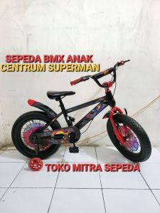 PROMO Sepeda BMX Laki-Laki Centrum Superman 18 Inch Ban Jumbo 3.0