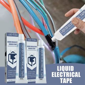 IN STOCK>液体绝缘胶带锂电池密封胶Liquid insulating tape lithium battery sealant circuit board waterproof bonding flame retardant high temperature resistant电路板防水粘接阻燃耐高温