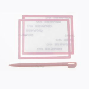 1Set Top Upper LCD Screen Cover Bottom Lower Frame For DS Lite DSL For NDSL Game Console Plastic Lens Panel & Touch Stylus Pen