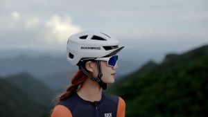 ROCKBROS Mũ Bảo Hiểm Đạp Xe Mũ Bảo Hiểm Xe Đạp An Toàn Hút Nam Châm Có Đèn Hậu 9 Chế Độ Mũ Bảo Hiểm Xe Đạp Đường Núi Khí Động Học Kích Thước 57-61CM Cho Nam Và Nữ