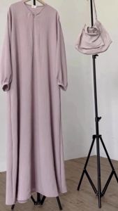 Gamis Abaya Remaja Polos Elvina Dress Gamis Wanita Terbaru Baju Wanita Muslim