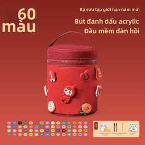 Nora | Bút Màu An Toàn Cho Bé Có Thể Giặt Được Đa Lớp 36 Màu