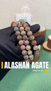 Kaktus Crystal Alashan Agate Crystal Bracelet