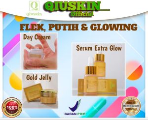 QIUSKIN QUALITY SKINCARE PERAWATAN WAJAH MENGATASI JERAWAT MENCERAHKAN KULIT (BPOM)