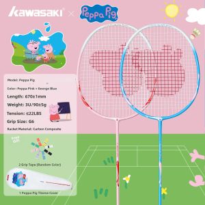 Kawasaki | Child Friendly Beginner Professional Carbon Fiber Badminton Rackets