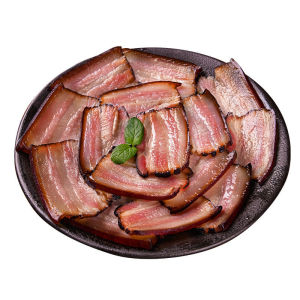 Authentic local pig old bacon Sichuan specialty pork belly bacon 500g