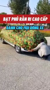 Bạt Phủ Xe Ô Tô KIA SONET Cao cấp-cách nhiệt 3 lớp tráng nhôm chống nóng chống nắngbảo vệ xe