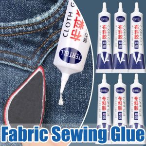 3Pcs Fabric Sewing Glue Multifunctional Liquid Sewing Glue Quick Super Strong Glue Transparent Universal Jeans Garment Leather Repair Liquid Sewing Repair Tool