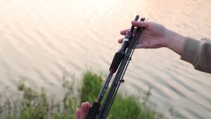 Sougayilang Casting/Spinning Fishing Rod 1.8-2.1m 4 Section UltraLight Carbon Fiber Rod Max Drag 5kg 4-10lbs Baitcasting Fishing