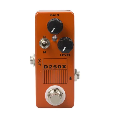 Mini Overdrive Distortion Chorus Delay Compression Preamp Buffer Enhance Guitar Effects Pedal