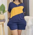 Trendy Set Vneck Slant Combi. 