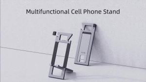 Hagibis | Hagibis Cell Phone Desktop Holder Foldable Metal Phone Stand 5 in 1 Creative bottle opener for iPhone 15/16/17 Pro Max Samsung