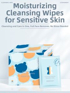 Portable Single-use Aloe Vera Mild Non-irritating Makeup Remover Wet Wipes Disposable Convenient Hygienic Cleansing Towels