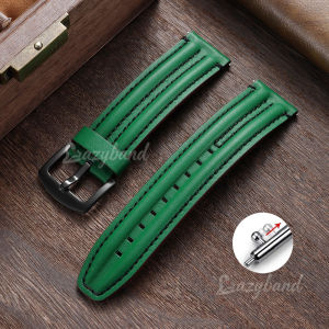 Oil Wax Leather Watch Strap 20mm 22mm 24mm Brown Black Genuine Calfskin Bracelet Universal for Seiko for Casio for Citizen Bands