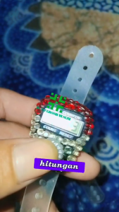 Tasbih Digital Premium Flag Palestine Series Tasbih Hias Blink Diamond