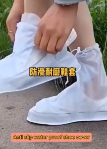 Waterproof Shoes Covers Reusable Isolation Shoes Cover Soft Silicone Motorcycle Rain Boot Waterproof Shoe Covers