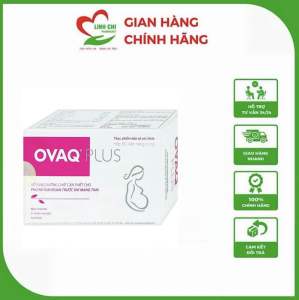 OvaQ Plus 30 Viên hỗ trợ cung cấp các dưỡng chất cần thiết cho phụ nữ giai đoạn trước khi mang thai niêm mạc đẹp điều kinh và hạn chế dị tật