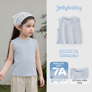 Jelly Baby | Áo Thun Không T Tay Thoáng Khí Cho Bé Gái