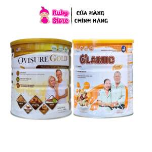 Sữa hạt xương khớp Ovisure Gold hộp 650g chính hãng giá tốt xương chắc khỏe dẻo dai
