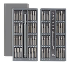 25/63 in 1 Precision Screwdriver Set Kit Professional Repair Tools for Phone PC Electronics Computer MacBook with Torx Hex Bits