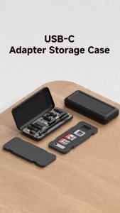 Hagibis | Hagibis Hộp Đựng Đa Năng Cho Cáp Chuyển Đổi USB C Thẻ SD Micro SD - Túi Sắp Xếp Du Lịch Di Động Tự Làm Túi