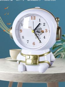 Astronaut Alarm Clock 2024 New Childrens Special Wake up Timer Lazy Bug Wake up Cute Cartoon Singing Clock Battery Powered