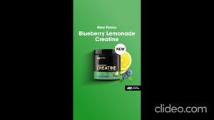 Optimum Nutrition Micronized Creatine Powder - Blueberry Lemonade (360G)