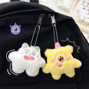 Cute One eyed Monster Doll Pendant Cartoon Plush Doll Backpack Pendant Keychain