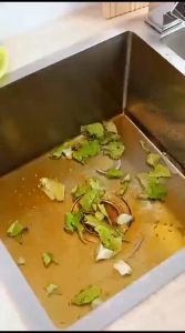 Saringan Bak Cuci Piring Dapur Pembuangan Air kitchen Sink Stainless