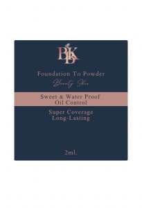 BBK Foundation To Powder รองพื้นกันน้ำกันเหงื่อบีบีเค (แถมฟรีฟองน้ำ)